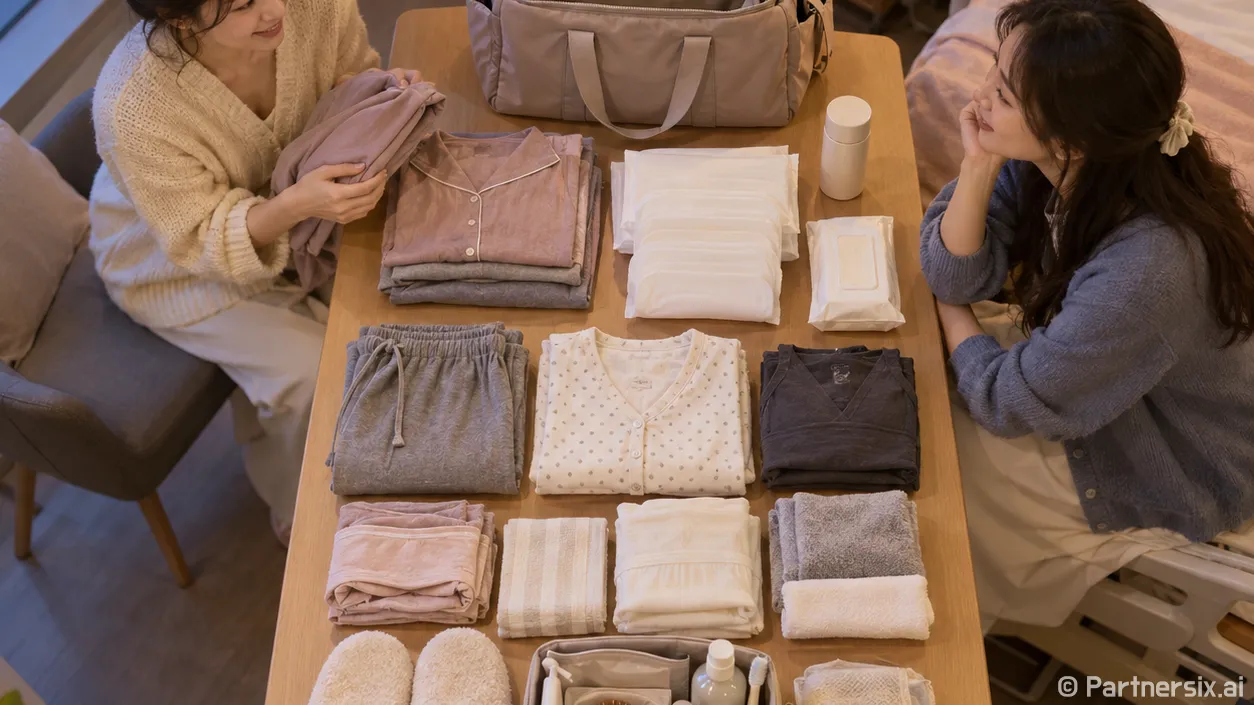 제왕절개 출산준비물…
