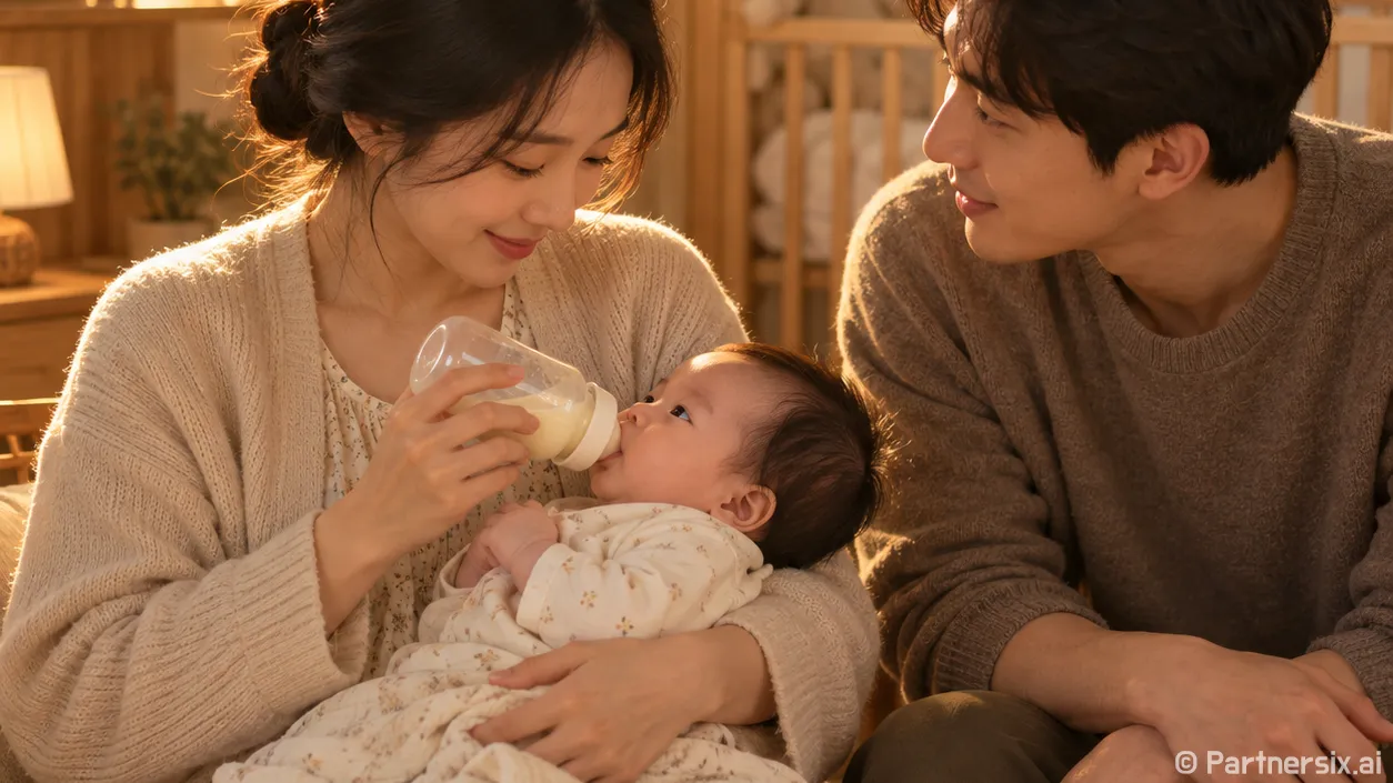 영아 산통 수유가 …
