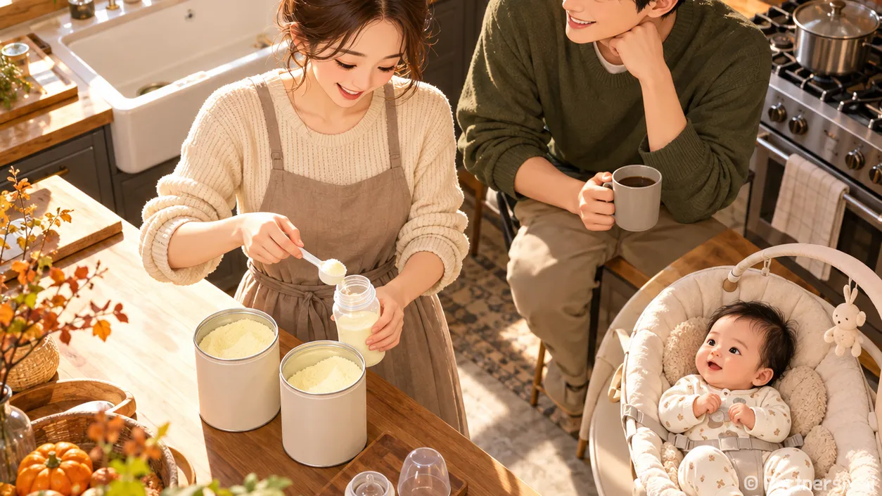 분유 갈아타기 아기 반응 보며 천천히 하는 방법