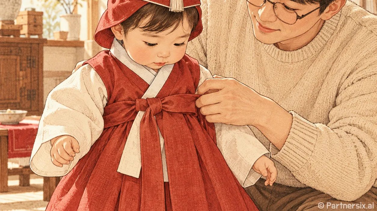 돌잔치 한복 편하게…