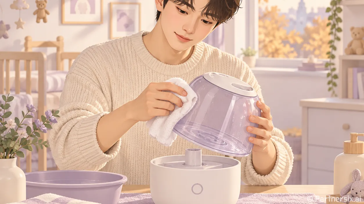 아기 가습기 세척 …