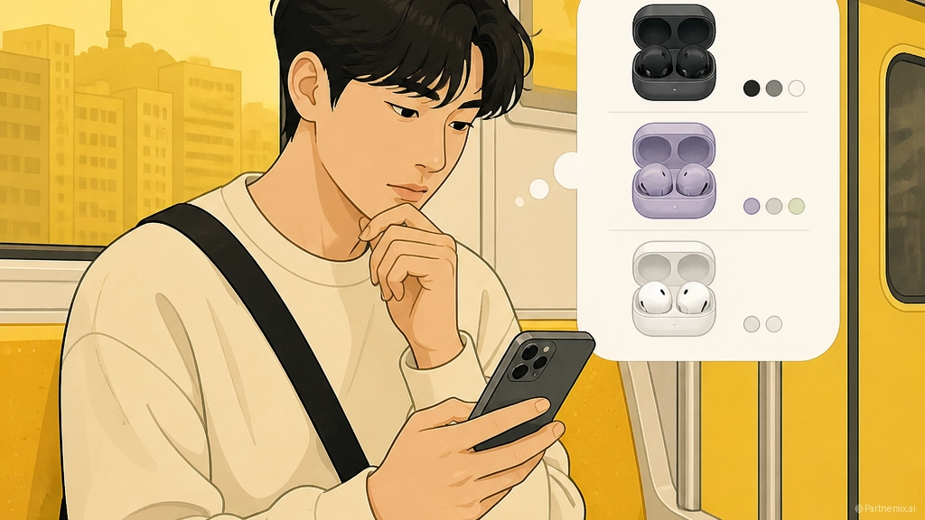 갤럭시버즈 고르는 …