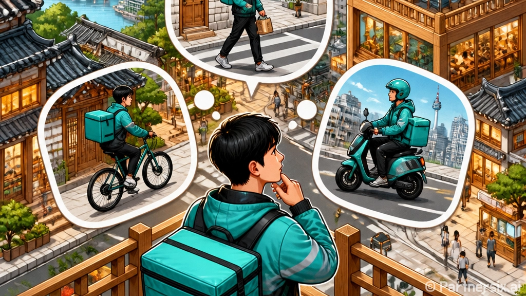 쿠팡배달알바 시작하…