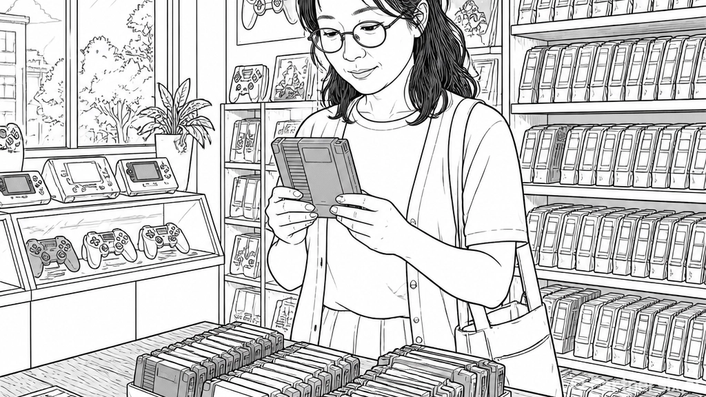 닌텐도게임팩 고르는…