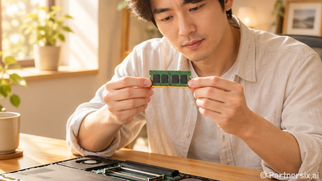 노트북메모리 업그레이드하는 방법, 초보자도 실수 줄이려면 이렇게