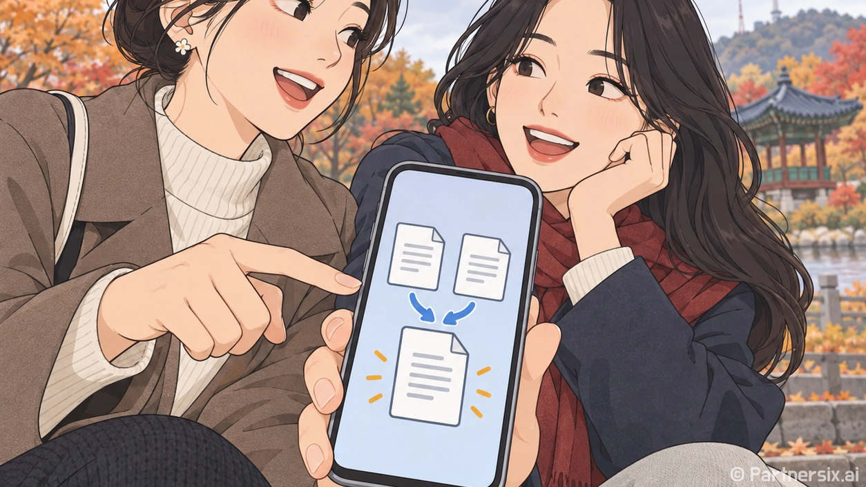 pdf 합치기 모바…