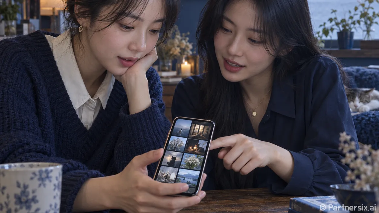 사진 앱 좋아요 기능으로 남길 사진 고르는 방법