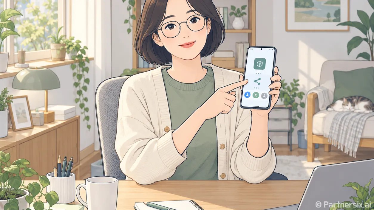 안드로이드 앱 공유…