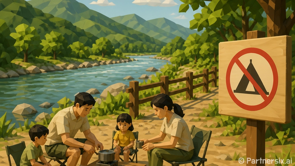 경기도 노지캠핑 처…