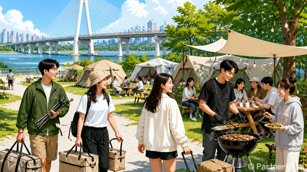 난지캠핑장 예약하려…