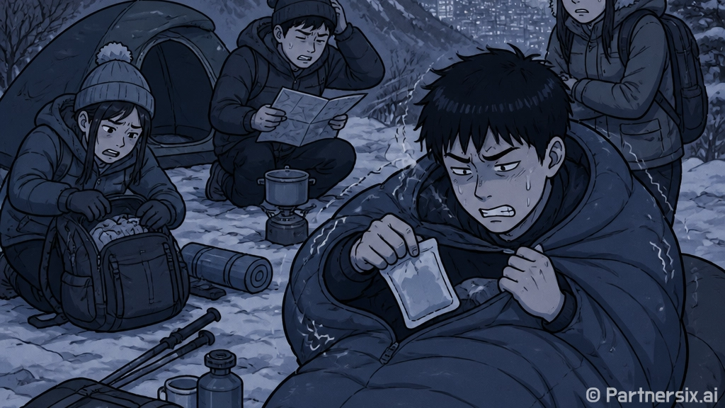 동계 침낭 구스 고…