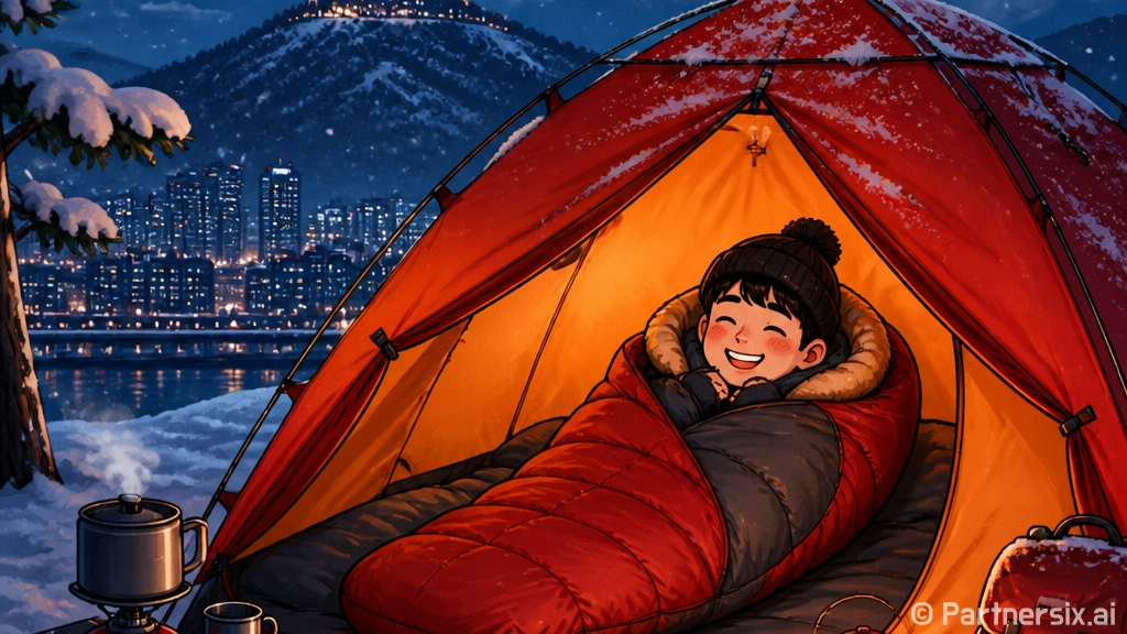 동계 침낭 라이너 …