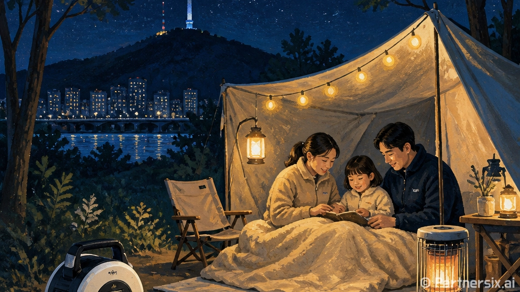 캠핑 릴선 자동 제…