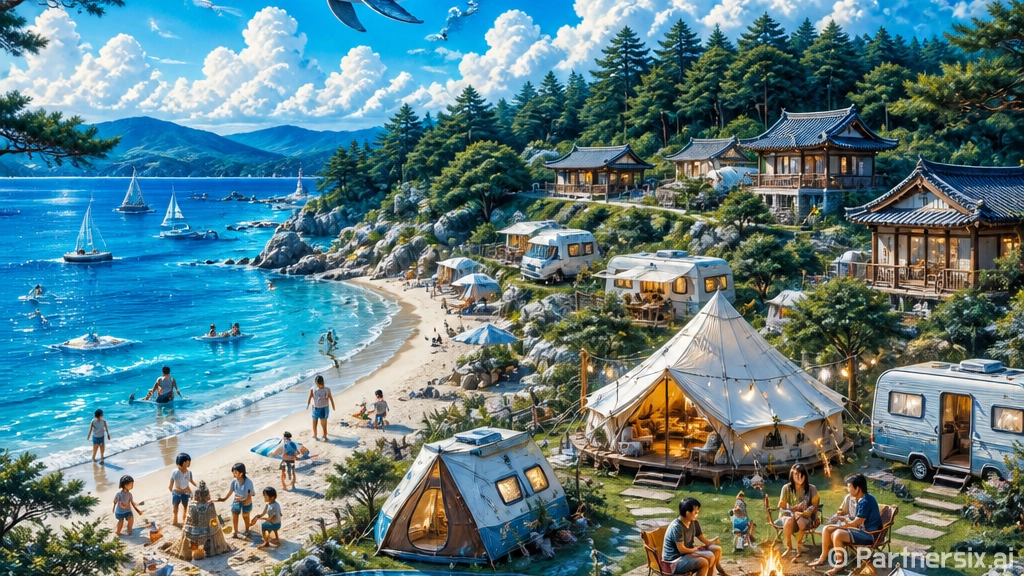 망상오토캠핑리조트 …