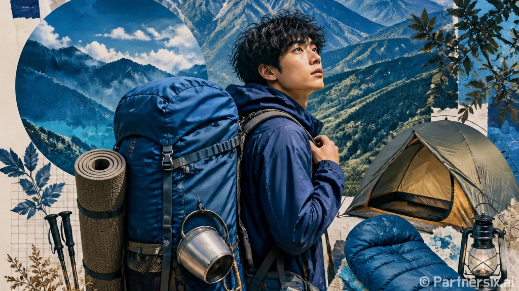 백패킹 배낭 60L…