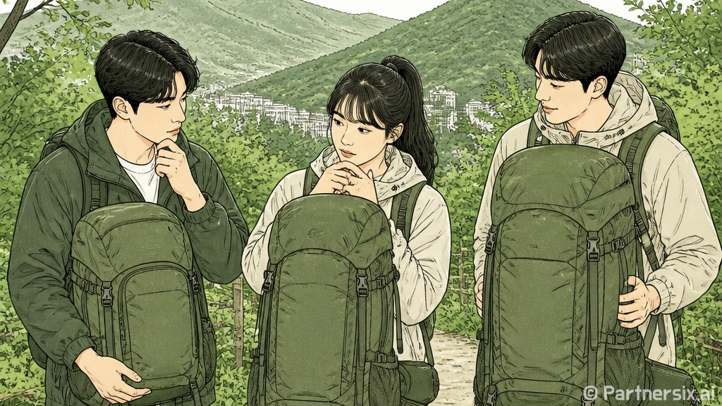 백패킹 배낭 대여하…