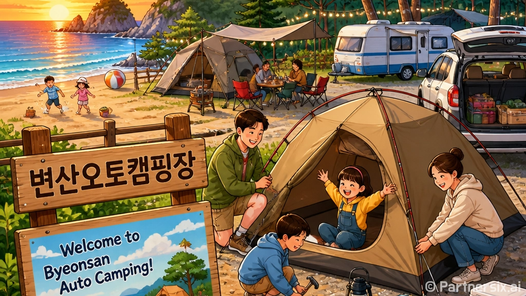 변산오토캠핑장 제대…