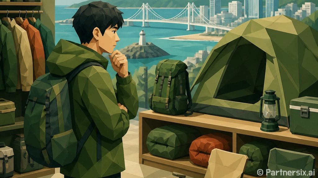 부산캠핑용품 제대로…