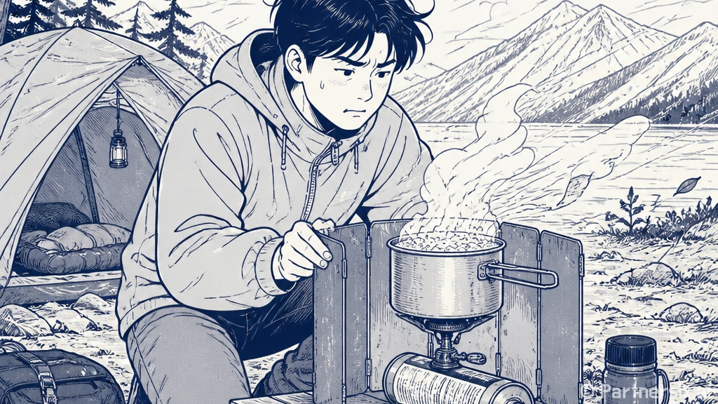 부탄가스 버너 안전…
