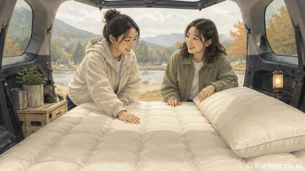 차박용 매트리스 추천, 내 차와 잠버릇에 맞게 고르는 방법