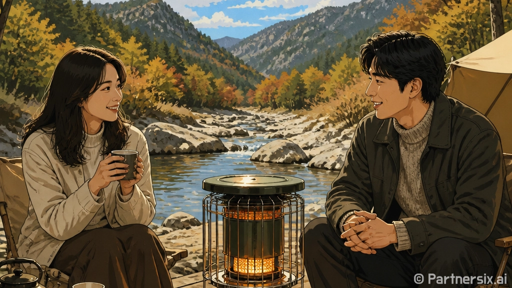 캠핑 난로 시기 잡는 방법, 초보는 기온보다 바람부터 보세요