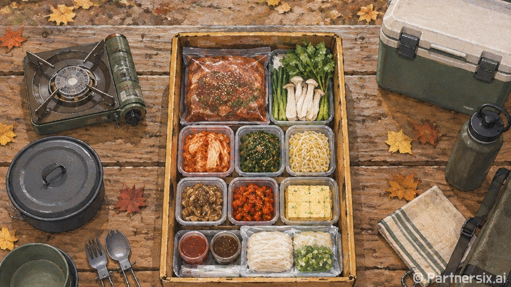캠핑요리배달 제대로 쓰는 방법, 짐 줄이고 맛은 챙기려면 이렇게