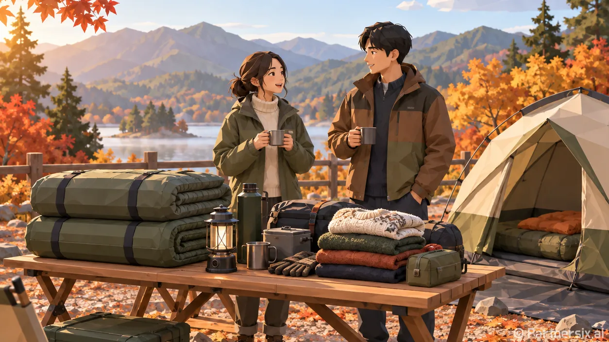 11월 캠핑 준비물은 밤 기온부터 맞추는 방법