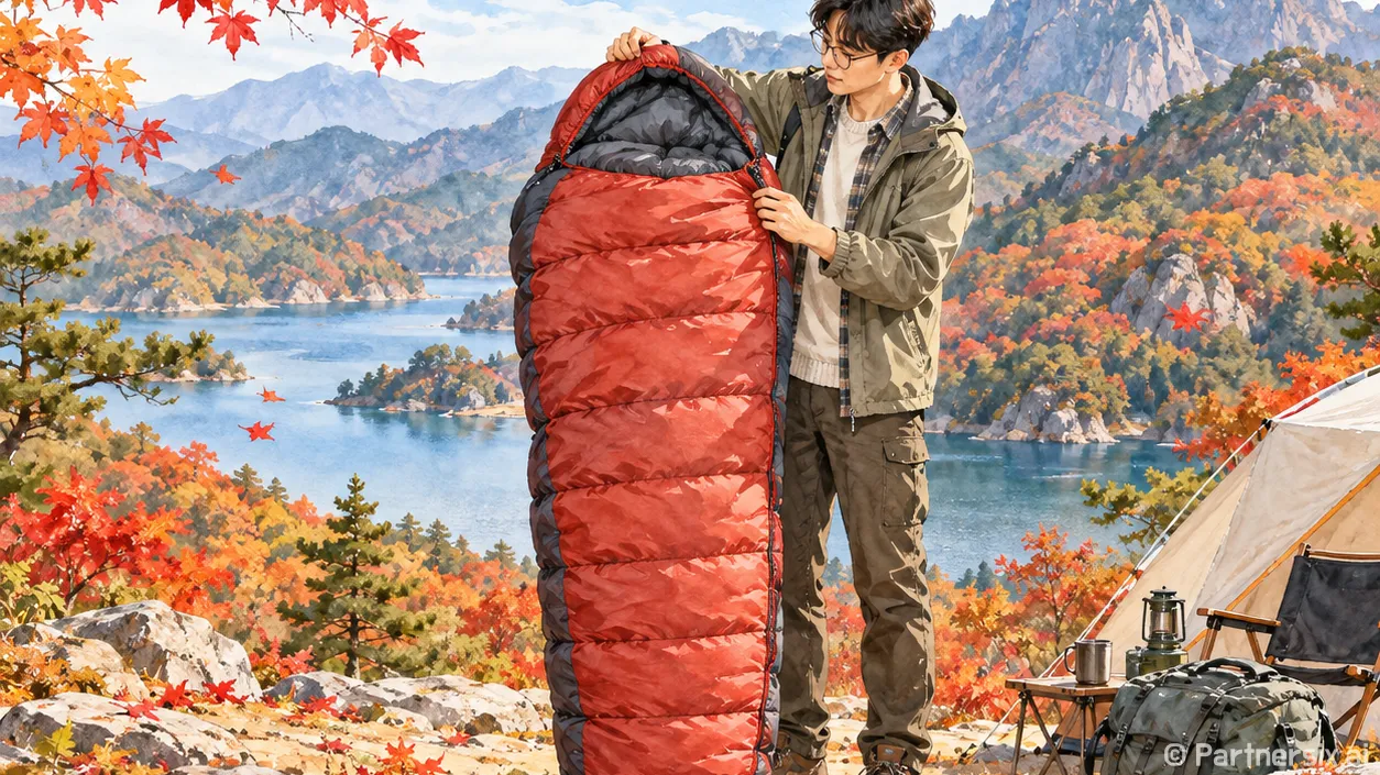 꼴로르 동계침낭 고…