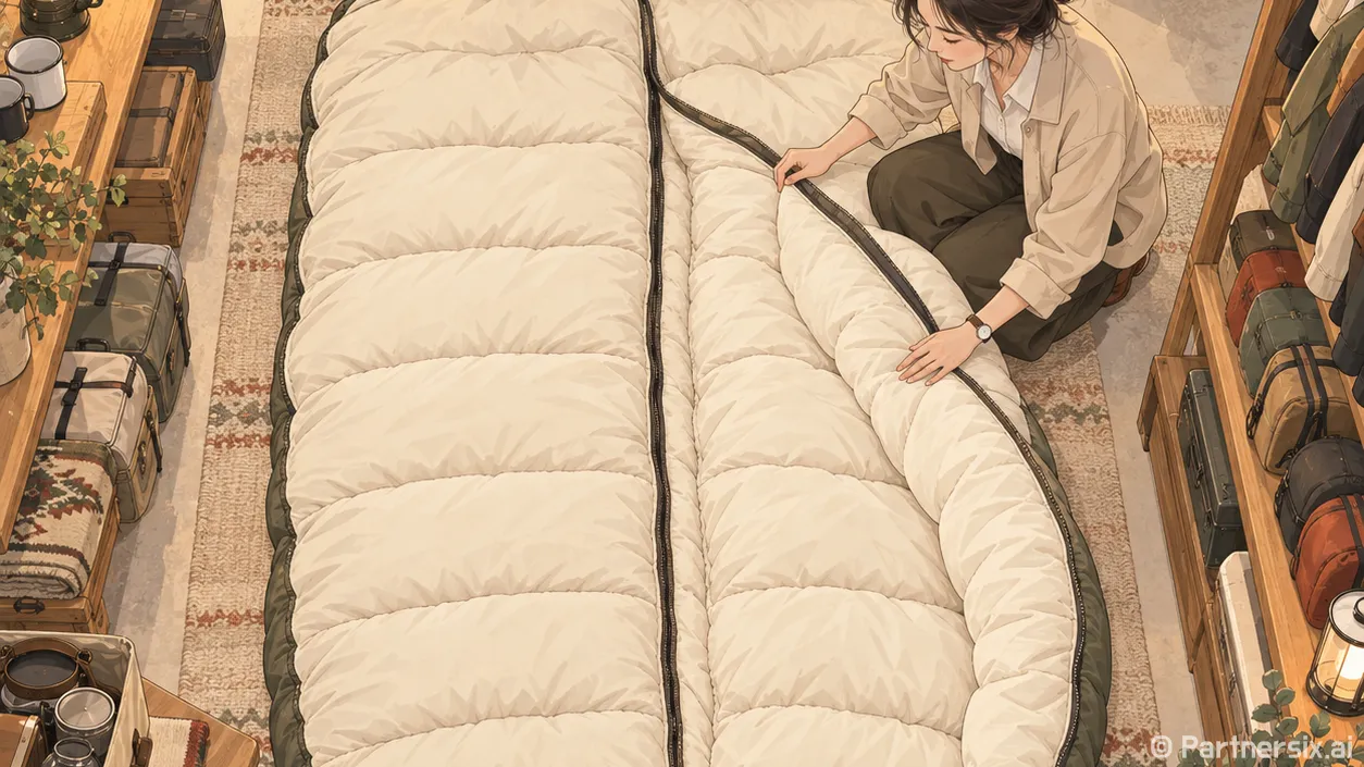 동계 침낭 2인용 고를 때 이렇게 따져보세요