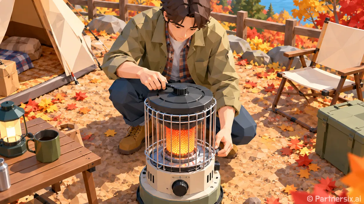 고릴라캠핑 난로대여 전에 확인하는 방법
