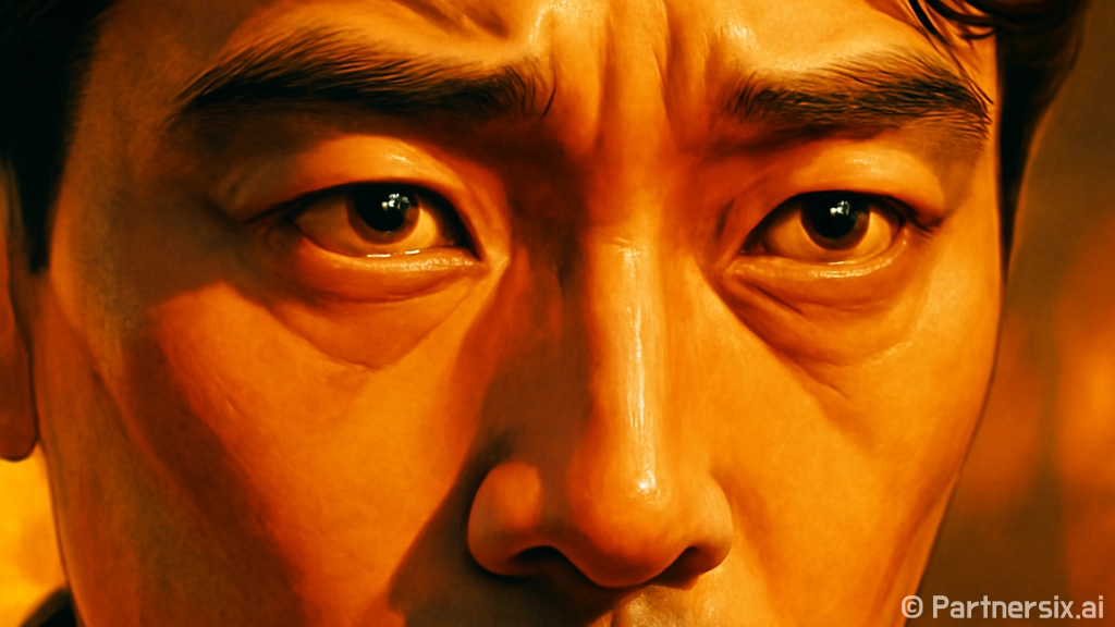 영화 속 눈동자에 …