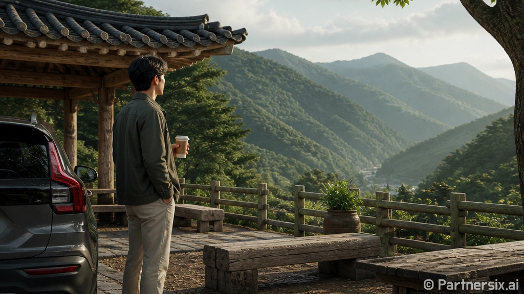 팔조령휴게소에 잠깐 들렀다가 오래된 지역 드라마 한 회 본 기분이 든 후기