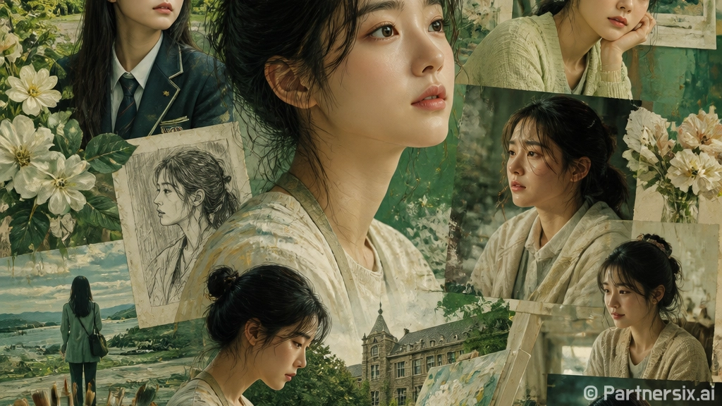 노윤서 그림 찾아보다가 작품 속 얼굴까지 다시 보게 된 후기