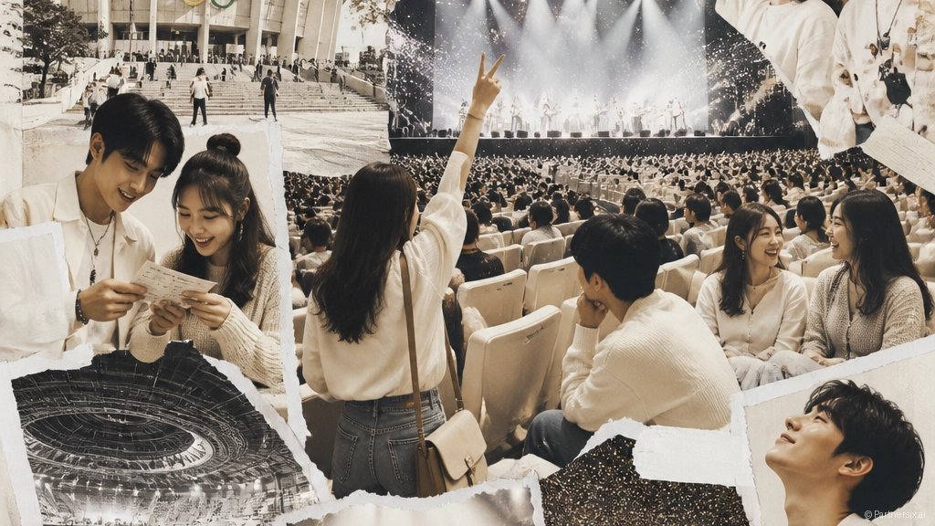 올림픽홀 시야 직접…