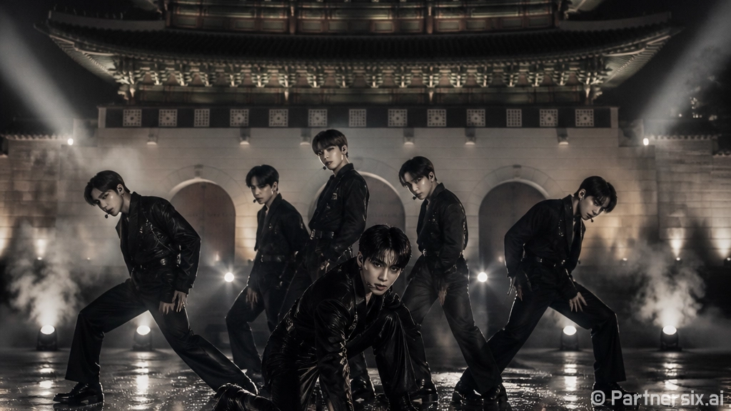 광화문 방탄 올블랙 무대 직접 본 듯 몰입해봤더니, 압도라는 말이 딱이었다