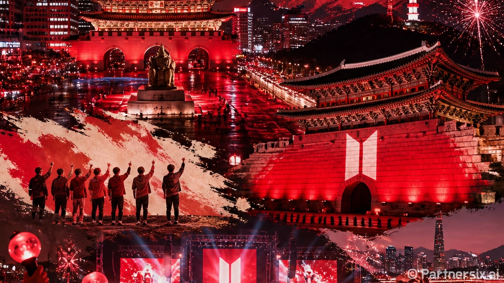 BTS 컴백쇼 다시 봤더니, 서울 붉은 물결이 무대보다 먼저 말을 걸었다