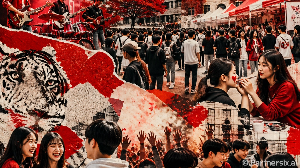 강남대 축제 현장감…