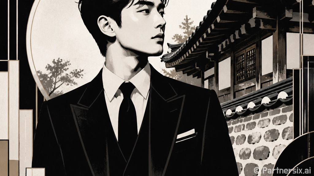 정해인 슈트컷 보고…