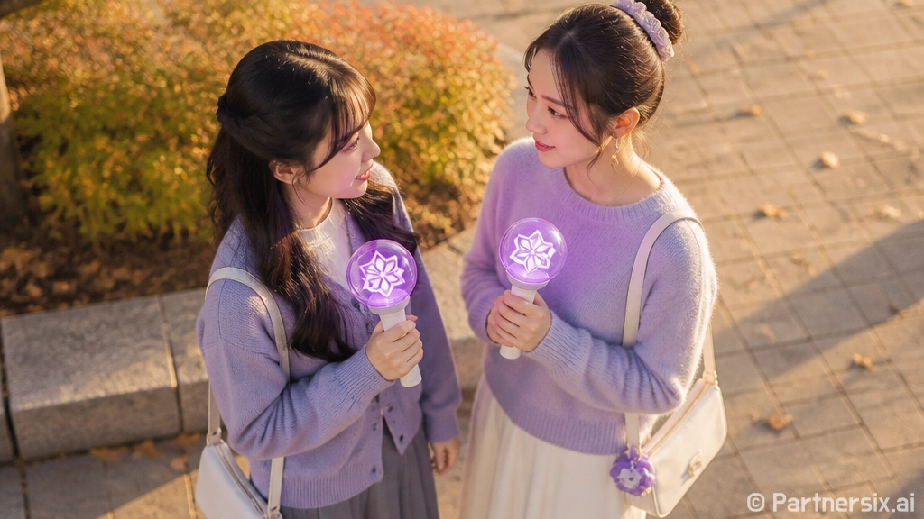 김호중 아리스 팬덤을 예능 보듯 따라가봤더니 보라색 응원이 꽤 진했다