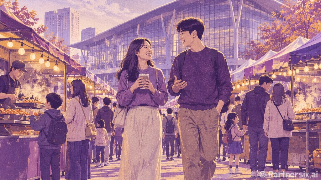 킨텍스 야시장 걸어봤더니, 전시 보고 끝내기 아쉬운 밤이 채워졌다