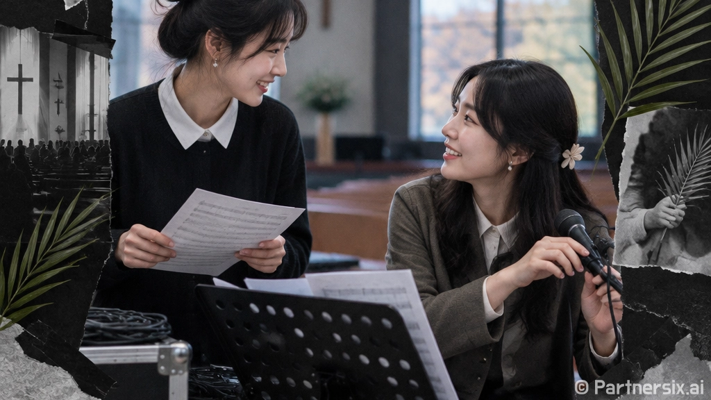 종려주일 찬양을 직…