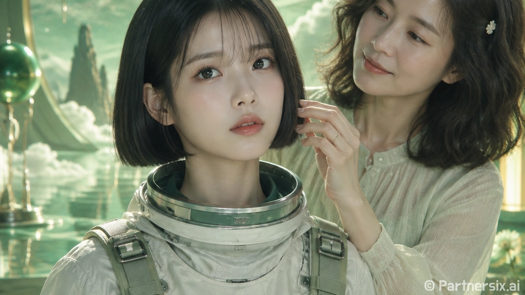 아이유 우주인 단발 변신 보고 나니, 뮤비보다 먼저 머리 길이가 신경 쓰였다
