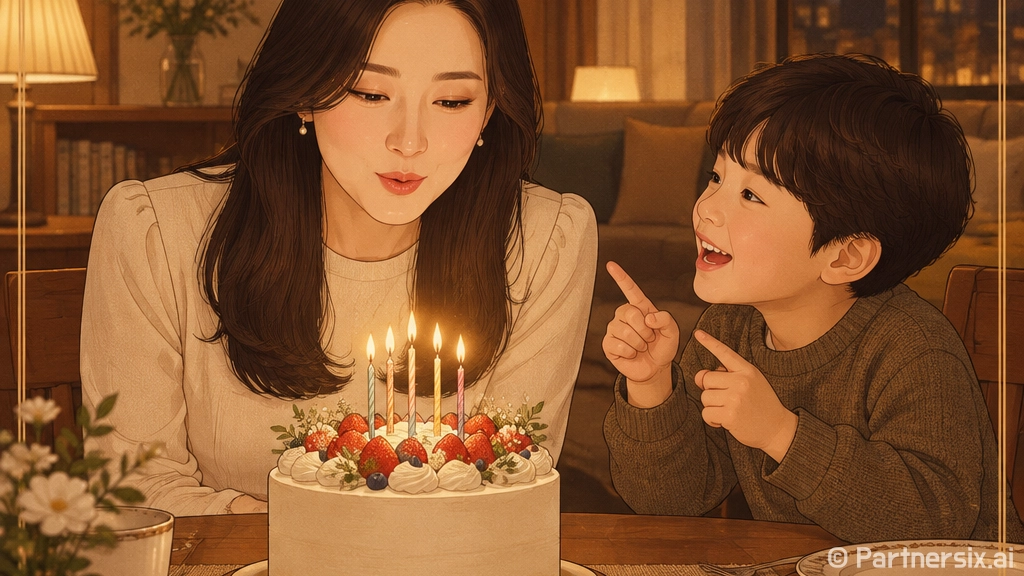 손예진 생일상 영상…