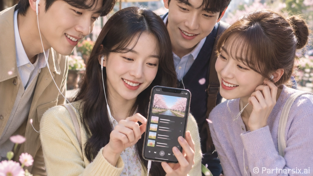 봄 노래 추천 리스트를 플레이리스트로 짜봤더니 산책 장면이 바로 드라마가 됐다