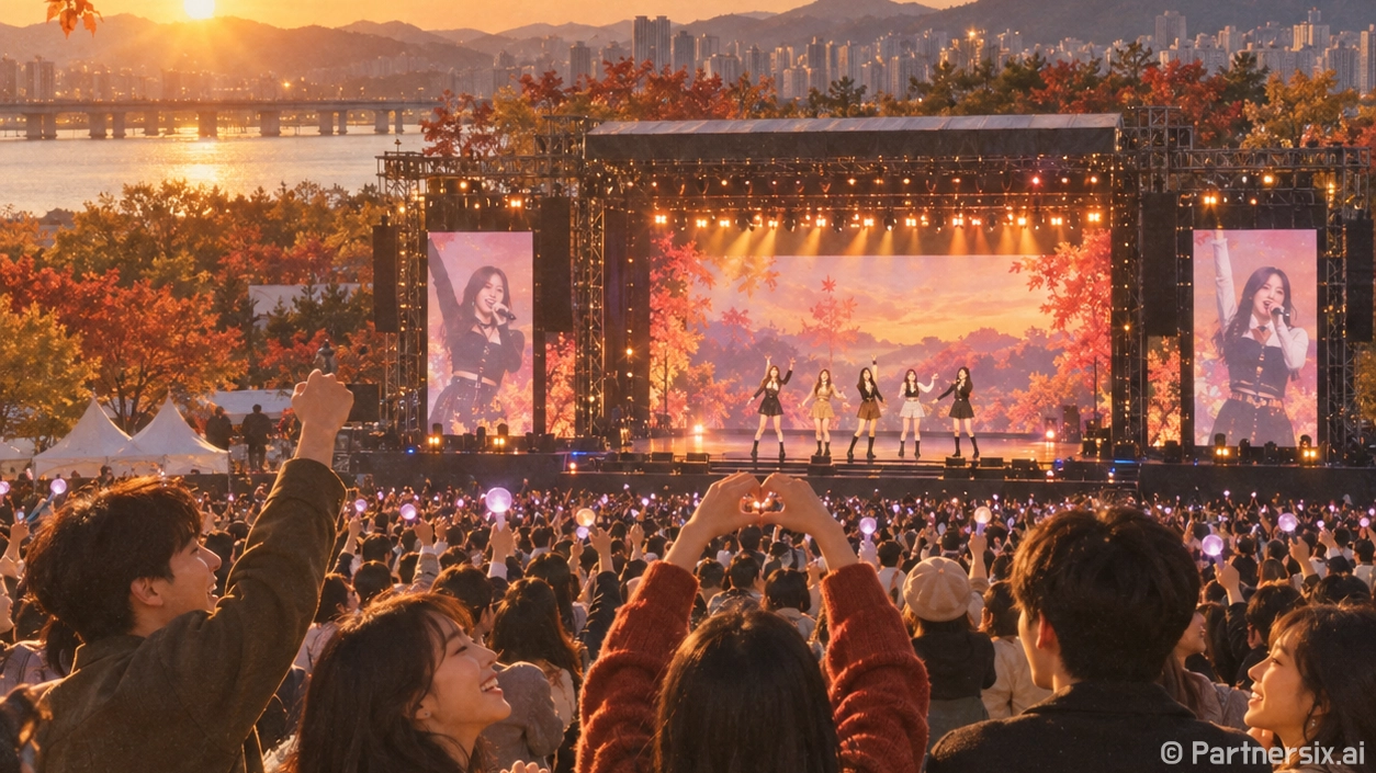 아이들 콘서트 다녀…