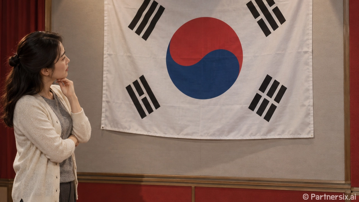 잘못된 태극기 게양…