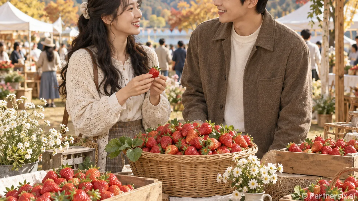 완주 삼례 딸기축제…