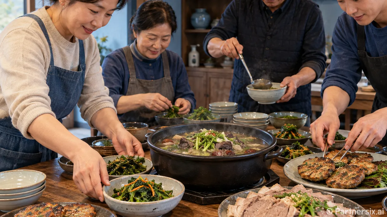 밥주는 민박집을 보고 밥상보다 손길이 남았다