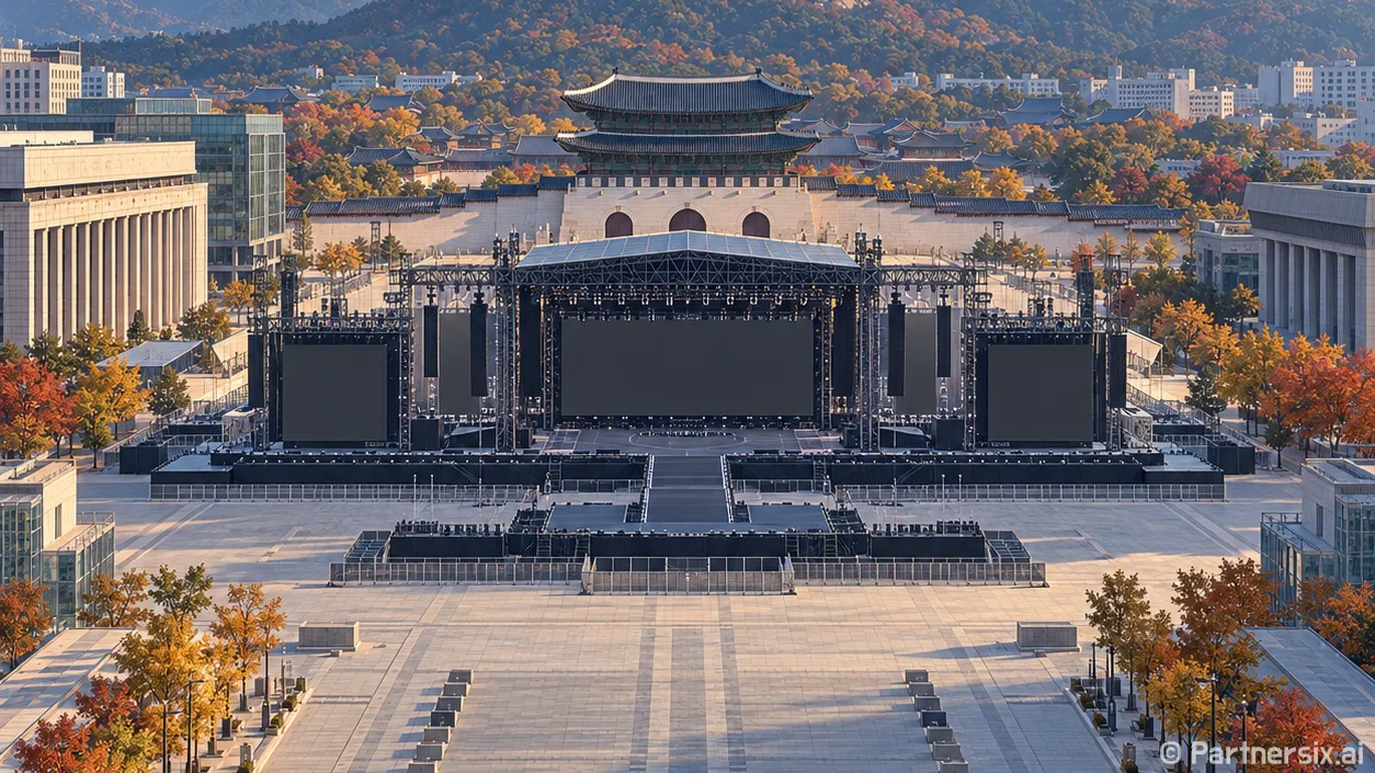 비티에스 광화문 다…