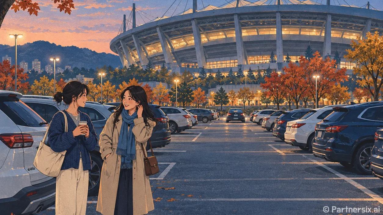 인천문학경기장 주차 따져보니 돌아갈 때가 변수였다